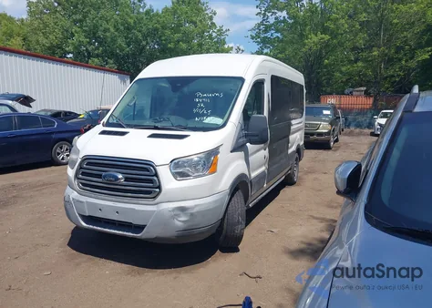 2019 Ford Transit Xlt из США, поврежденный, VIN 1FBAX2CM7KKA14340